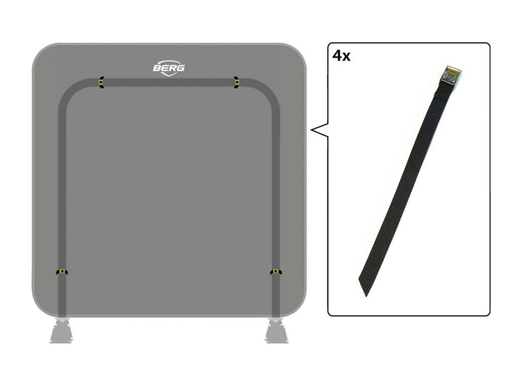 AeroWall - Attachment Band + Buckle (4x)