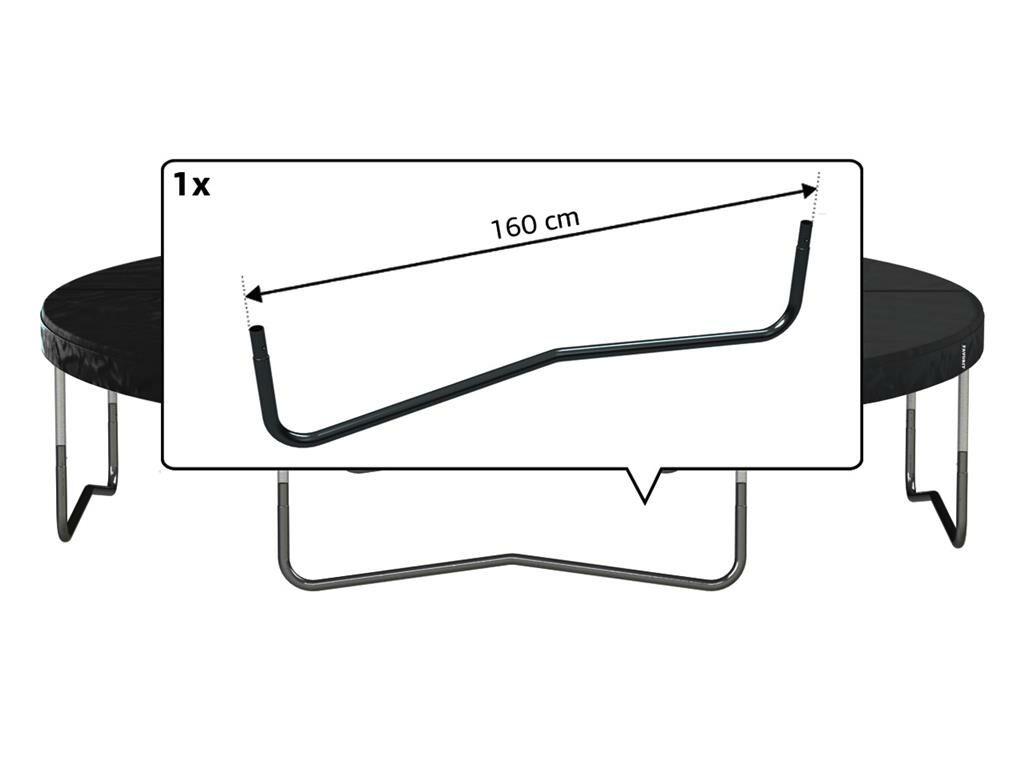 Favorit - W-Fuß 380 (160 cm) Schwarz
