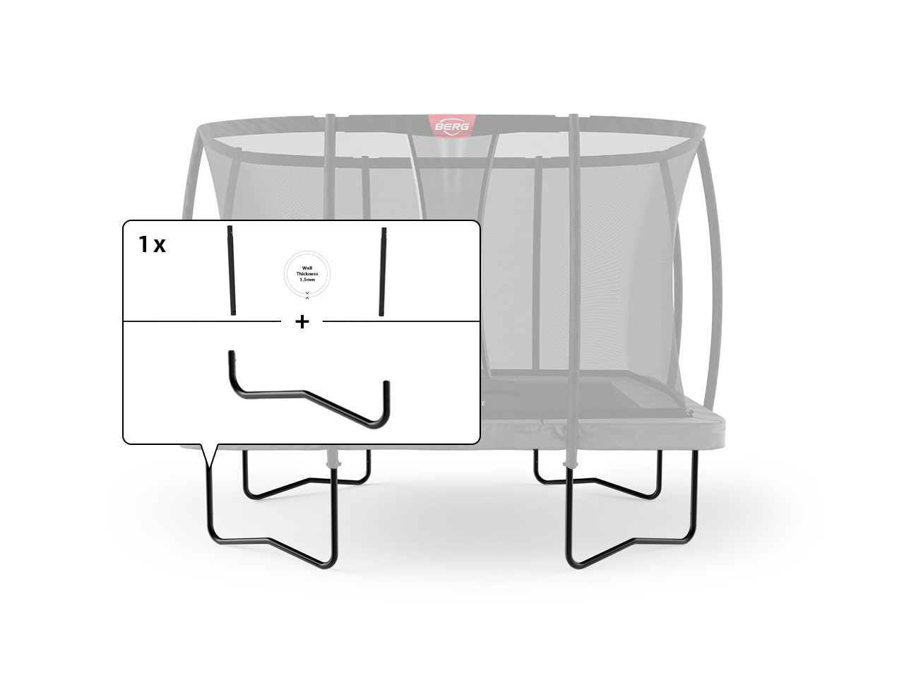 Ultim Champion - Regular Pied intermédiaire noir 330 (1,5mm)