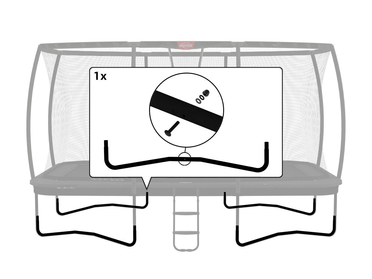 Ultim Pro Bouncer - W-poot 5x5 (L+R, Incl. Montageset)