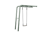 BERG PlayBase Wall Green + Swing set