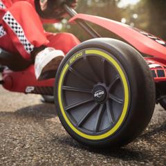 Šlapací motokára BERG Reppy s EVA pneumatikami pro lehkou a tichou jízdu
