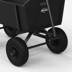 Durable BERG Beach Wagon with sturdy wheels for years of use